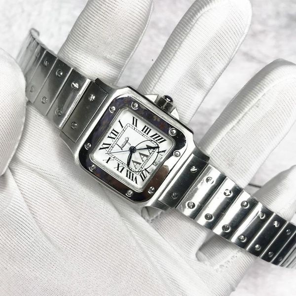 wristwatches 2021 silver luxury watch women 31mm carter sants quartz movement stainless steel watches tick battery, Slivery;brown
wristwatches 2021 silver luxury watch women 31mm carter sants quartz movement stainless steel watches tick battery, Slivery;brown