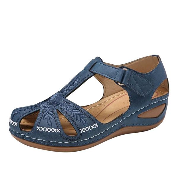 sandals women 2021 wedge heel flip flops slope embroidered slippers shoe hook loop embroidery sewing shoes, Black
sandals women 2021 wedge heel flip flops slope embroidered slippers shoe hook loop embroidery sewing shoes, Black