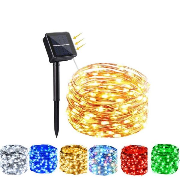 solar lamps led lights string fairy flash use for christmas party garden holiday garlands outdoor waterproof 50/100/200led 5m/10m/20m 
solar lamps led lights string fairy flash use for christmas party garden holiday garlands outdoor waterproof 50/100/200led 5m/10m/20m