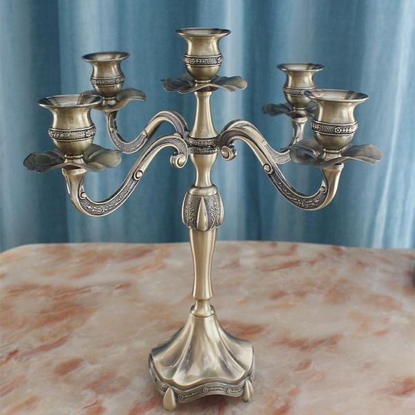 european retro nostalgic candlestick alloy ancient copper el clubhouse home furnishings votive candle holders
european retro nostalgic candlestick alloy ancient copper el clubhouse home furnishings votive candle holders