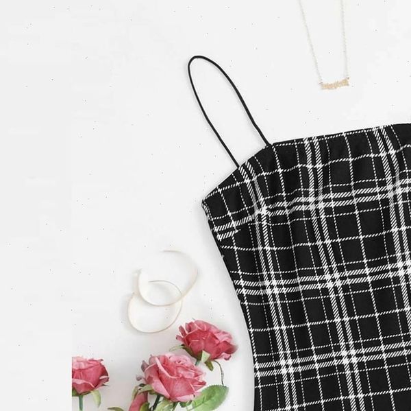 40 bodycon women dresses party mini dress womens sleeveless plaid print slip sling spaghetti strap straigh cami vestidos, Black;gray
40 bodycon women dresses party mini dress womens sleeveless plaid print slip sling spaghetti strap straigh cami vestidos, Black;gray