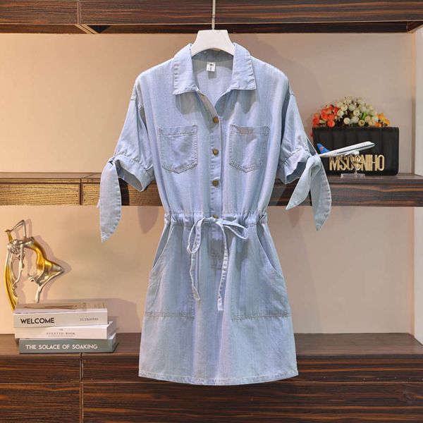 casual dresses dress large size women's clothing summer style slightly fat younger sister age and belly covering secret device waist re, Black;gray
casual dresses dress large size women's clothing summer style slightly fat younger sister age and belly covering secret device waist re, Black;gray