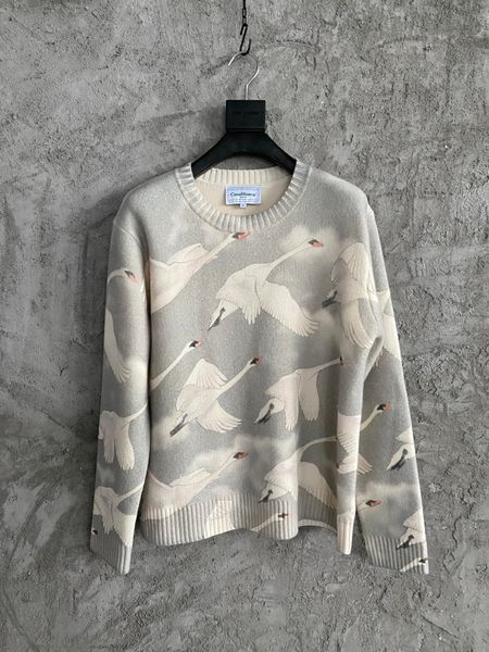 2021 winter new mens new great designer bird printing round neck sweaters ~ mens us size sweater, White;black
2021 winter new mens new great designer bird printing round neck sweaters ~ mens us size sweater, White;black