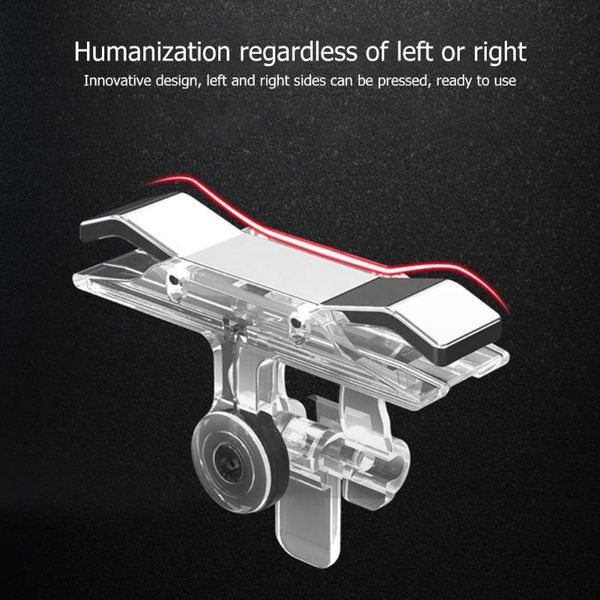 game controllers & joysticks 2pcs black abs + pc mobile controller l1r1 gaming trigger fire shooter aim button for pubg 45*28*18mm/1.77*1.1*
game controllers & joysticks 2pcs black abs + pc mobile controller l1r1 gaming trigger fire shooter aim button for pubg 45*28*18mm/1.77*1.1*