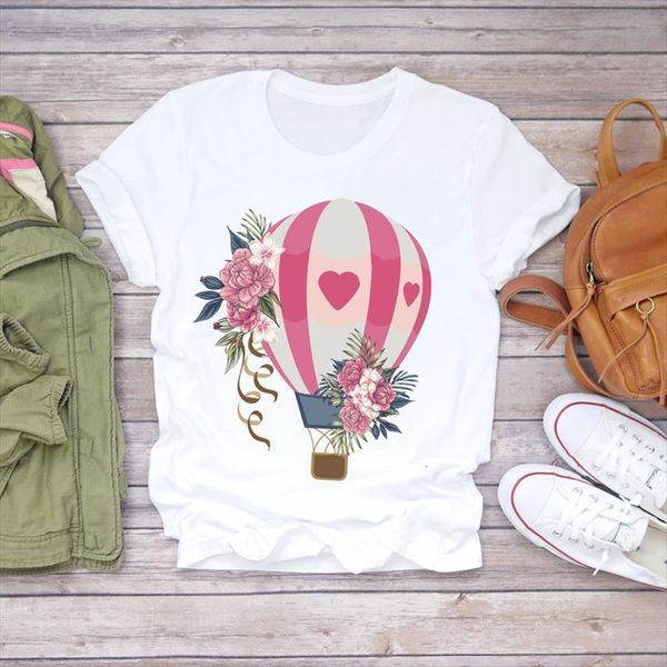 harajuku balloon love valentine flower women 90s floral print graphic female tee shirt, White
harajuku balloon love valentine flower women 90s floral print graphic female tee shirt, White