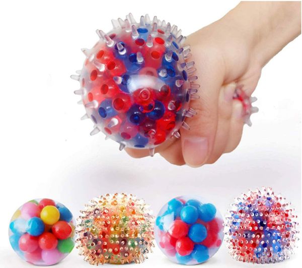 fidget dna squish stress ball (4-pack) squeeze color sensory toy relieve tension home travel andoffice use fun for kids adults fy9409 
fidget dna squish stress ball (4-pack) squeeze color sensory toy relieve tension home travel andoffice use fun for kids adults fy9409