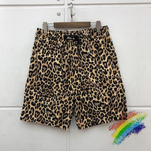 men's shorts 2021ss kapital men women quality nylon leopard pattern track mesh waterproof breeches, White;black
men's shorts 2021ss kapital men women quality nylon leopard pattern track mesh waterproof breeches, White;black