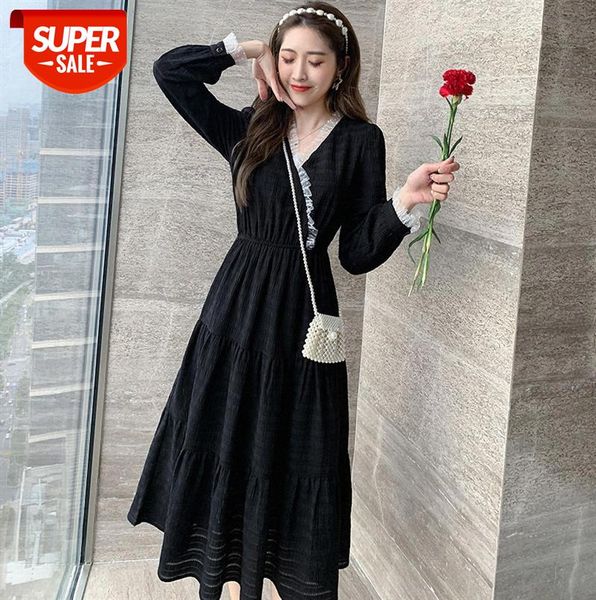 temperament ladies slim dress elegant and thin mid-length long-sleeved v-neck a-line skirt female #jh50, Black;gray
temperament ladies slim dress elegant and thin mid-length long-sleeved v-neck a-line skirt female #jh50, Black;gray