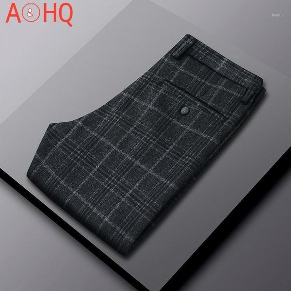 men's suits & blazers checked suit trousers plaid pants mens autumn men clothing business office formal dress classic male, White;black
men's suits & blazers checked suit trousers plaid pants mens autumn men clothing business office formal dress classic male, White;black