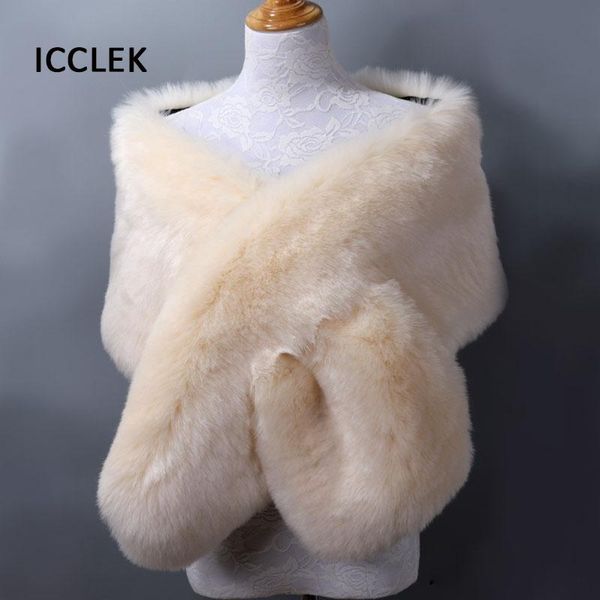 scarves faux fur scarf wedding cape bridal shawl women winter tippet with many colors, Blue;gray
scarves faux fur scarf wedding cape bridal shawl women winter tippet with many colors, Blue;gray