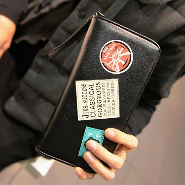 wallets korean multi-function leisure wallet multi-card fashion men's and women's, Red;black
wallets korean multi-function leisure wallet multi-card fashion men's and women's, Red;black
