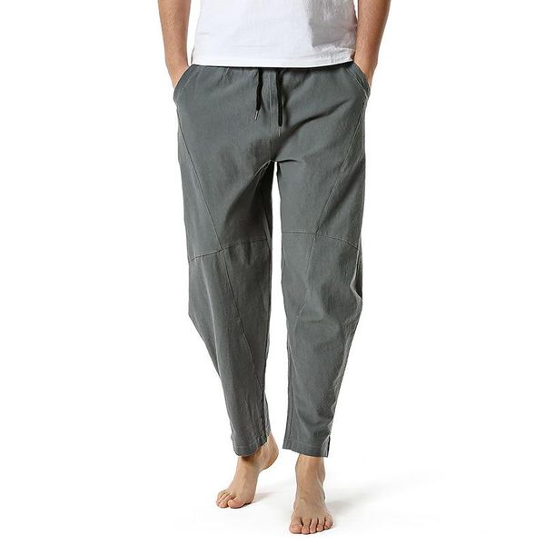 men's cotton loose casual lightweight elastic waist yoga pants comfortable home mens joggers harajuku fashion sweatpants, Black
men's cotton loose casual lightweight elastic waist yoga pants comfortable home mens joggers harajuku fashion sweatpants, Black