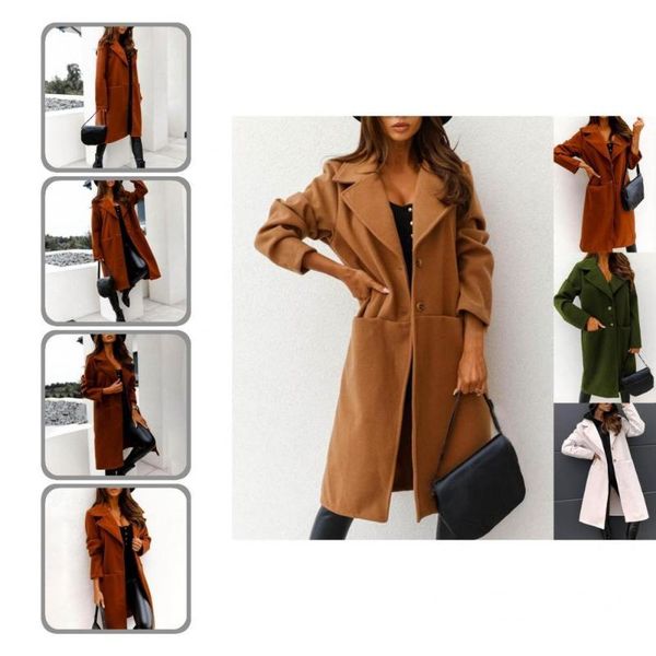women's trench coats wear resistant fabulous single-breasted notched collar women jacket casual autumn coat long sleeve for work, Tan;black
women's trench coats wear resistant fabulous single-breasted notched collar women jacket casual autumn coat long sleeve for work, Tan;black