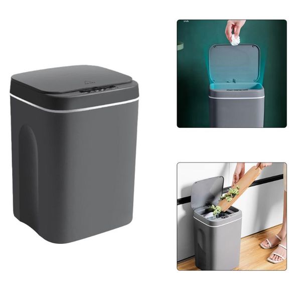 waste bins 16l intelligent trash can automatic sensor dustbin smart electric bin home rubbish for kitchen bathroom garbage
waste bins 16l intelligent trash can automatic sensor dustbin smart electric bin home rubbish for kitchen bathroom garbage