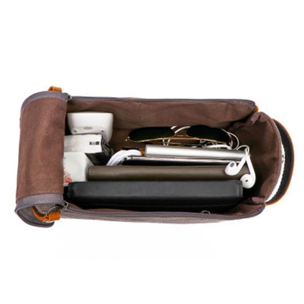 men travel toiletry bag canvas leather makeup shaving storage pouch with side handle grip jl cosmetic bags & cases
men travel toiletry bag canvas leather makeup shaving storage pouch with side handle grip jl cosmetic bags & cases