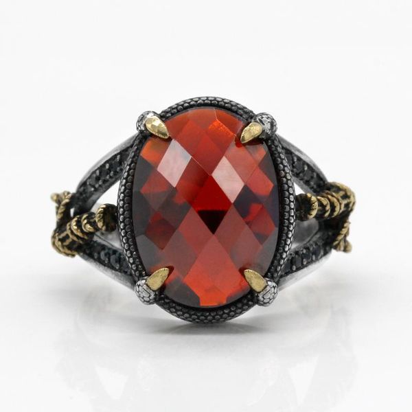 cluster rings 925 sterling silver men ring with big red cz stone domineering claw vintage punk to male husband turkish jewelry gift, Golden;silver
cluster rings 925 sterling silver men ring with big red cz stone domineering claw vintage punk to male husband turkish jewelry gift, Golden;silver
