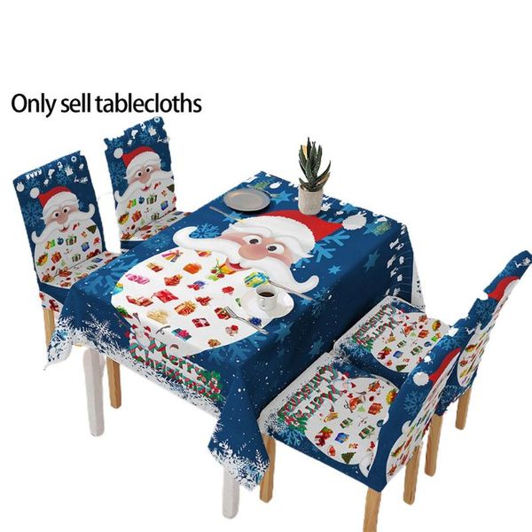 table cloth christmas chair cover decorate individual santa claus blue background festival party decoration
table cloth christmas chair cover decorate individual santa claus blue background festival party decoration