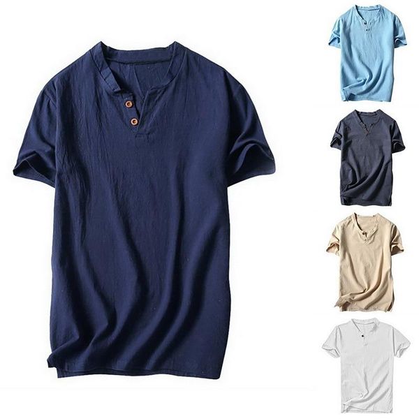 men's t-shirts casual solid color t-shirt round neck button long-sleeved shirt 2021 fashion black white slim fit plus size streetwear, White;black
men's t-shirts casual solid color t-shirt round neck button long-sleeved shirt 2021 fashion black white slim fit plus size streetwear, White;black