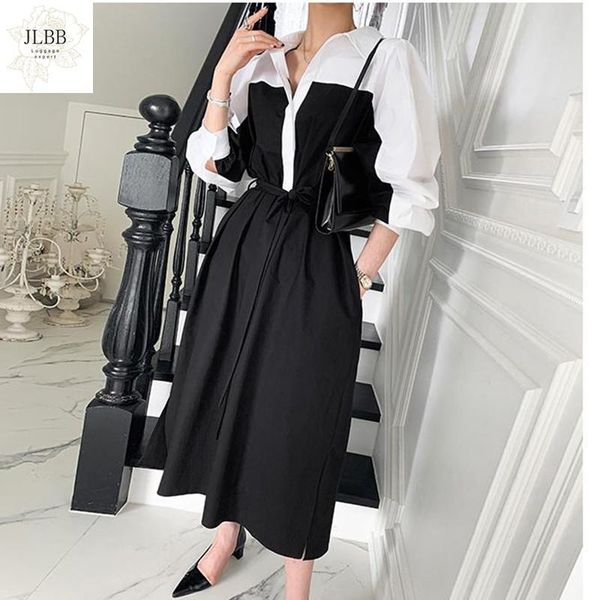 a-line patchwork dresses spring sleeve shirts women summer long vestidos white lace-up dress black ethnic clothing, Red
a-line patchwork dresses spring sleeve shirts women summer long vestidos white lace-up dress black ethnic clothing, Red