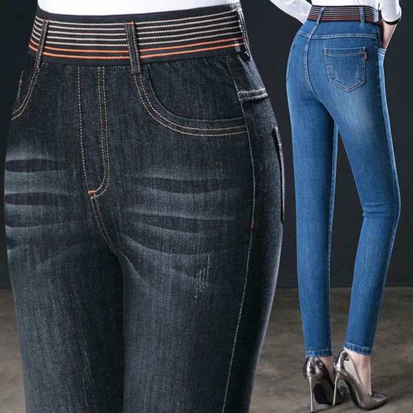 women's women wear spring and autumn high waist elastic large size small foot pencil pants blue long
women's women wear spring and autumn high waist elastic large size small foot pencil pants blue long