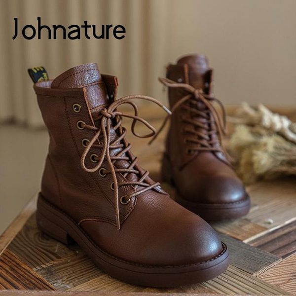 boots johnature women shoes platform 2021 genuine leather round toe zip handmade concise leisure retro sewing ladies, Black
boots johnature women shoes platform 2021 genuine leather round toe zip handmade concise leisure retro sewing ladies, Black
