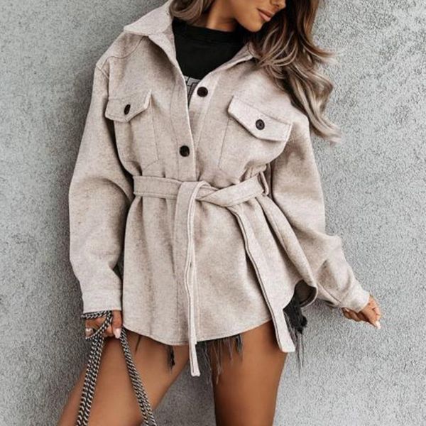 women's jackets 2021 european women solid jacket long sleeve cardigan single-breasted lapel slim female autumn winter cloth for, Black;brown
women's jackets 2021 european women solid jacket long sleeve cardigan single-breasted lapel slim female autumn winter cloth for, Black;brown