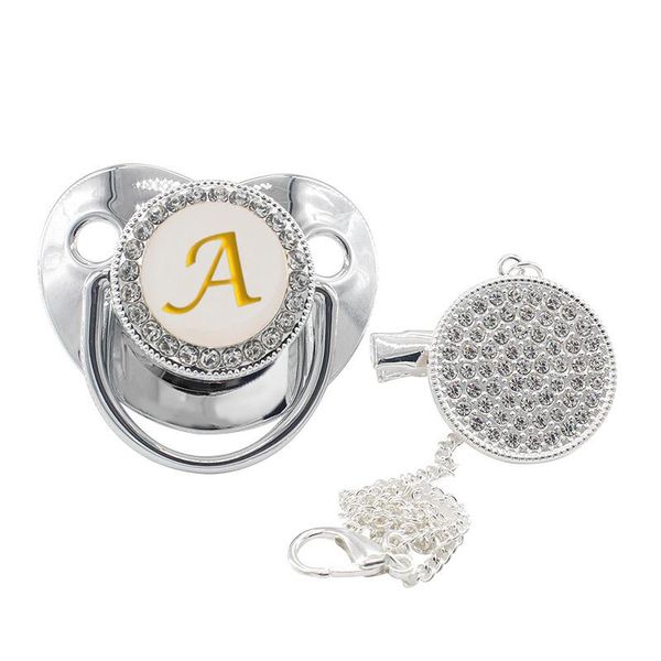 baby pacifier 26 golden name initial letters silver bling clips chain silicone infant nipple bpa soother pacifiers#
baby pacifier 26 golden name initial letters silver bling clips chain silicone infant nipple bpa soother pacifiers#