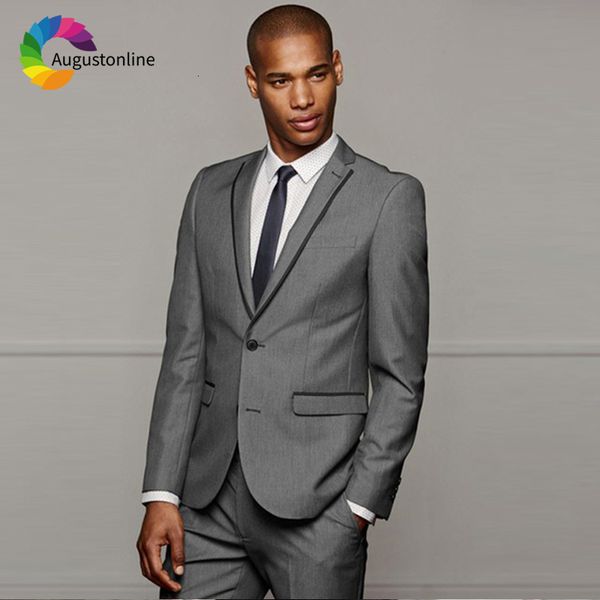 men's suits & blazers gray men for business slim fit wedding groom tuxedos 2 piece(jacket+pants) bridegroom prom wear costume homm, White;black
men's suits & blazers gray men for business slim fit wedding groom tuxedos 2 piece(jacket+pants) bridegroom prom wear costume homm, White;black