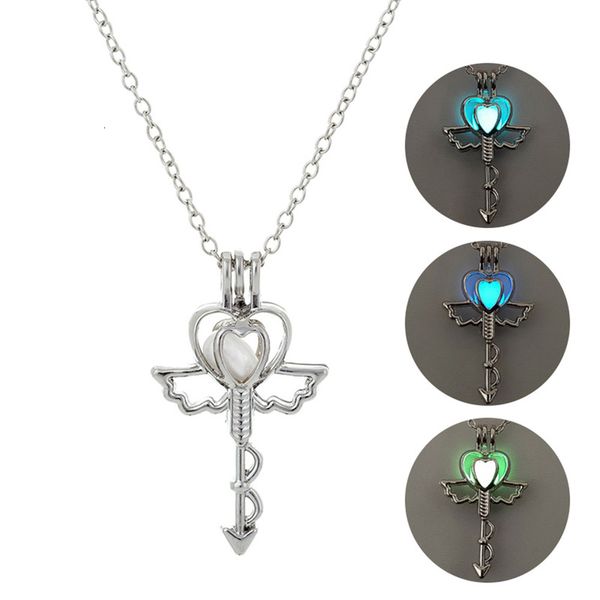 fashion trend accessories creative personality angel key multi color luminous necklace female, Silver
fashion trend accessories creative personality angel key multi color luminous necklace female, Silver
