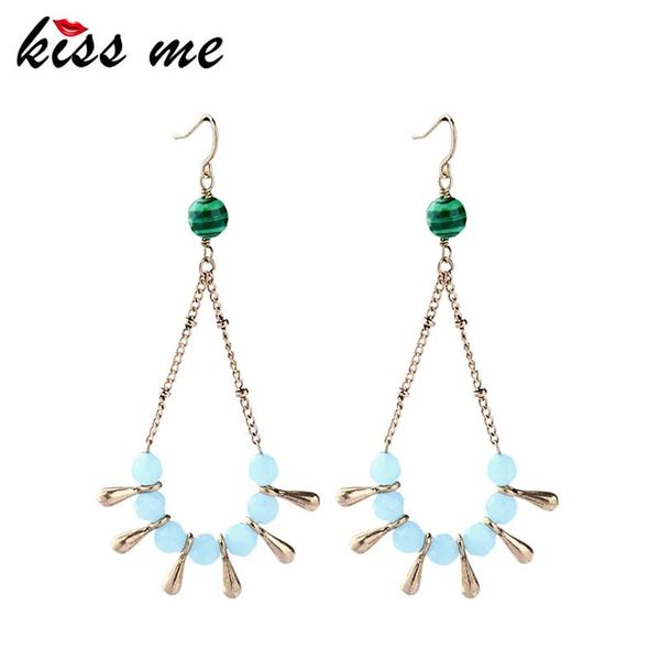 dangle & chandelier kiss me glass synthetic stone blue beads earrings women statement fashion jewelry brincos, Silver
dangle & chandelier kiss me glass synthetic stone blue beads earrings women statement fashion jewelry brincos, Silver