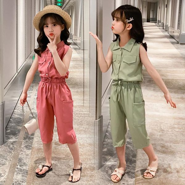 summer girls clothing sets kids children sleeveless t shirt wide leg pants suits girl clothes 5 6 7 8 9, White
summer girls clothing sets kids children sleeveless t shirt wide leg pants suits girl clothes 5 6 7 8 9, White
