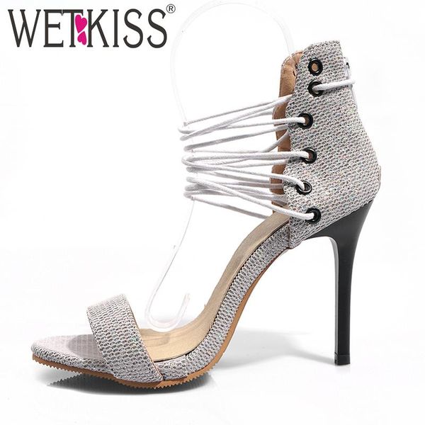 cross strap sandals women open toe footwear party fashion shoes female thin high heels woman summer plus size 48, Black
cross strap sandals women open toe footwear party fashion shoes female thin high heels woman summer plus size 48, Black