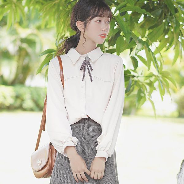 autumn 2021 college style white shirt plush long sleeve sense of minority students women collar age origin women's blouses & shir
autumn 2021 college style white shirt plush long sleeve sense of minority students women collar age origin women's blouses & shir