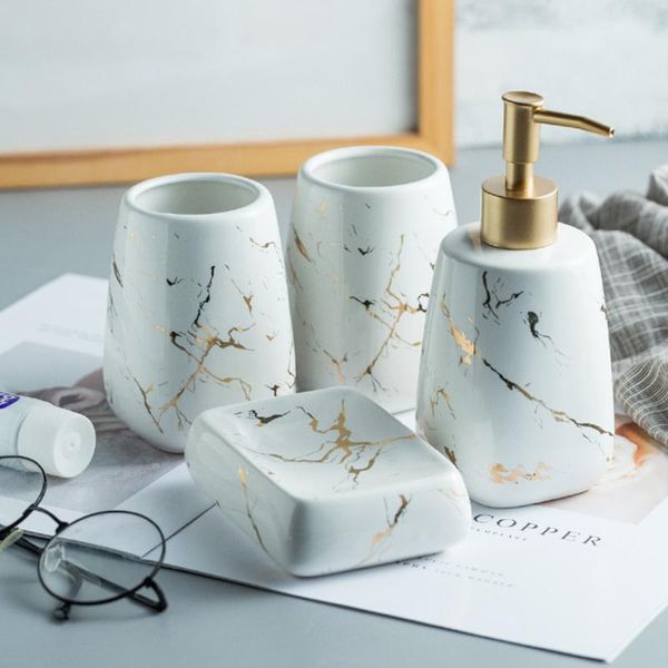 bath accessory set 4 in 1 bathroom wash marbled pattern ceramic soap dispenser mouthwash cup dish el home washing suit
bath accessory set 4 in 1 bathroom wash marbled pattern ceramic soap dispenser mouthwash cup dish el home washing suit