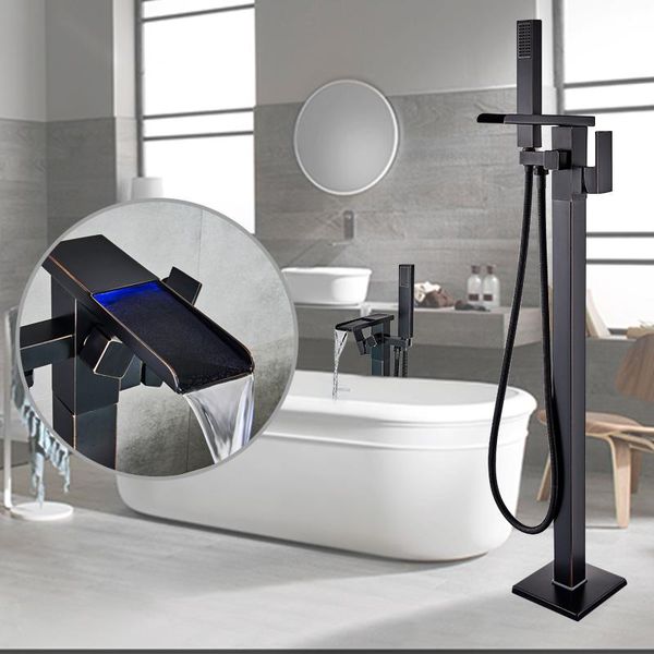 ly chrome polished led bath tub faucet floor type bathtub mixer tap with handheld shower and cold water bathroom sets
ly chrome polished led bath tub faucet floor type bathtub mixer tap with handheld shower and cold water bathroom sets