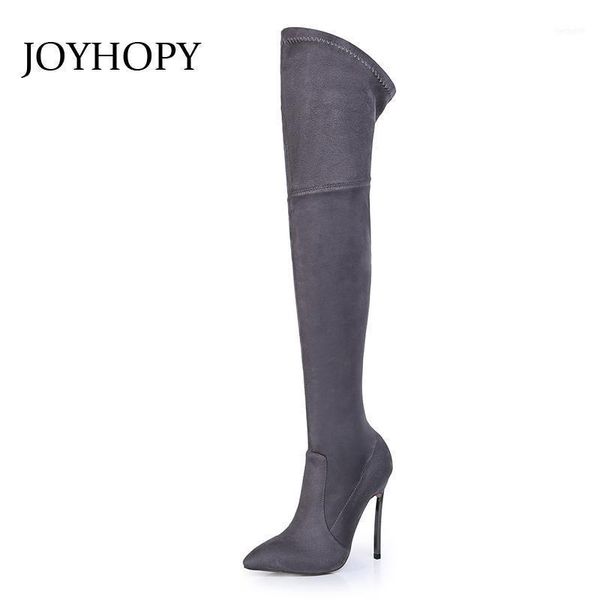 boots joyhopy 2021 winter women stovepipe over the knee pointed toe elastic fabric high heels shoes woman thigh 136611, Black
boots joyhopy 2021 winter women stovepipe over the knee pointed toe elastic fabric high heels shoes woman thigh 136611, Black