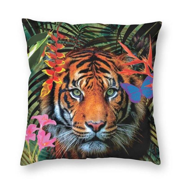 cushion/decorative pillow tropical leaves plants and tiger cushion cover sofa home decorative pillowcover wild animal square throw case 40x4
cushion/decorative pillow tropical leaves plants and tiger cushion cover sofa home decorative pillowcover wild animal square throw case 40x4