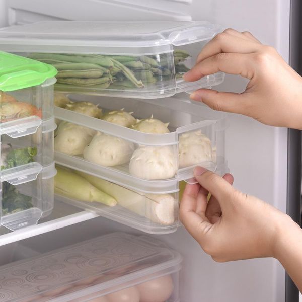 storage bottles & jars kitchen food box for refrigerator organizer bins 3-layer egg container containers with lids accessories
storage bottles & jars kitchen food box for refrigerator organizer bins 3-layer egg container containers with lids accessories