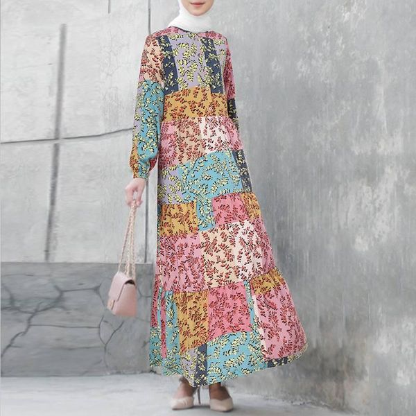 ethnic clothing spring long sleeve vestido ruffles sundress women loose floral printed dress msulim kaftan fashion robe o neck shirt, Red
ethnic clothing spring long sleeve vestido ruffles sundress women loose floral printed dress msulim kaftan fashion robe o neck shirt, Red