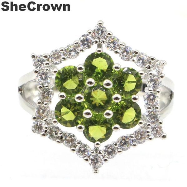 cluster rings 20x20mm romantic created green peridot violet tanzanite blue turquoise cz gift for sister silver, Golden;silver
cluster rings 20x20mm romantic created green peridot violet tanzanite blue turquoise cz gift for sister silver, Golden;silver