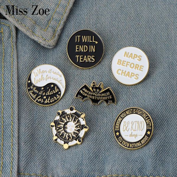 pins, brooches dark punk banner enamel pins custom sun gear alphabet bat brooch lapel badge bag jewelry gift for kids friends, Gray
pins, brooches dark punk banner enamel pins custom sun gear alphabet bat brooch lapel badge bag jewelry gift for kids friends, Gray