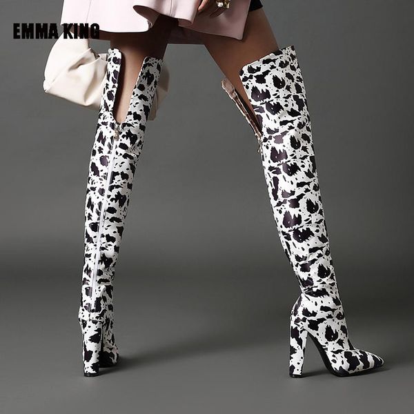 boots women fashion zebra pattern design high heels over the knee suede pointed-toe shoes for 2021 spring, Black
boots women fashion zebra pattern design high heels over the knee suede pointed-toe shoes for 2021 spring, Black
