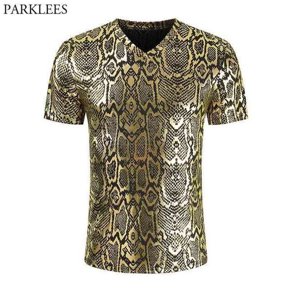 snake pattern gold metallic t-shirt men s sleeve slim fit v neck t shirts mens nightclub party prom stage clothing 3xl 210522, White;black
snake pattern gold metallic t-shirt men s sleeve slim fit v neck t shirts mens nightclub party prom stage clothing 3xl 210522, White;black