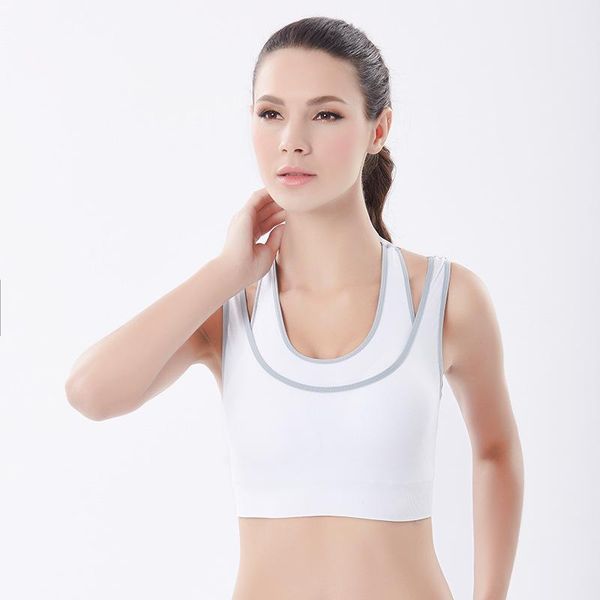 gym clothing women yoga fitness run dance black gray white blue pink purple nylon sports bra shockproof no steel ring vest double underwear, White;black
gym clothing women yoga fitness run dance black gray white blue pink purple nylon sports bra shockproof no steel ring vest double underwear, White;black