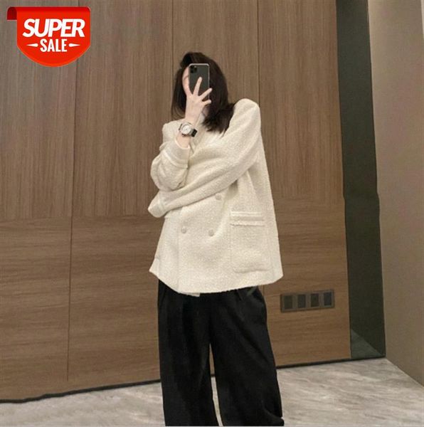 fancy buttons~white lady fragrant tweed jacket loose woolen west women #kn3j, Black
fancy buttons~white lady fragrant tweed jacket loose woolen west women #kn3j, Black