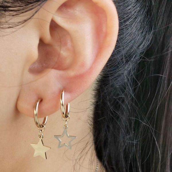 dangle & chandelier simple retractable round circle earrings no need piercing women girl classic hip-hop cross star wing moon small drop, Silver
dangle & chandelier simple retractable round circle earrings no need piercing women girl classic hip-hop cross star wing moon small drop, Silver
