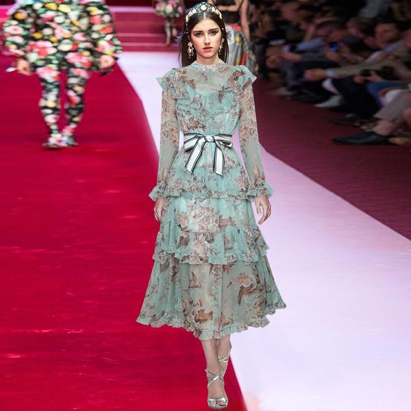gedivoen autumn elegant dress women long sleeve patchwork ruffles floral print a-line party fashion runway midi dresses casual, Black;gray
gedivoen autumn elegant dress women long sleeve patchwork ruffles floral print a-line party fashion runway midi dresses casual, Black;gray
