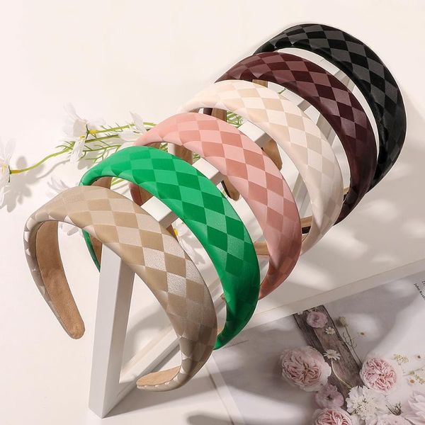 hair clips & barrettes winter simple check grid pu leather padded headband wide-brimmed fabric band for women girls, Golden;silver
hair clips & barrettes winter simple check grid pu leather padded headband wide-brimmed fabric band for women girls, Golden;silver