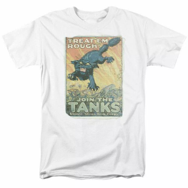u.s. army treat em rough t shirt licensed united states armed forces usa white, White;black
u.s. army treat em rough t shirt licensed united states armed forces usa white, White;black