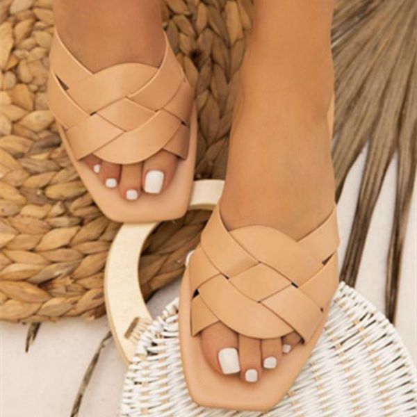 comfortable summer women slippers fashion woven slip-on ladies slides black outside woman shoes plus size footwear
comfortable summer women slippers fashion woven slip-on ladies slides black outside woman shoes plus size footwear